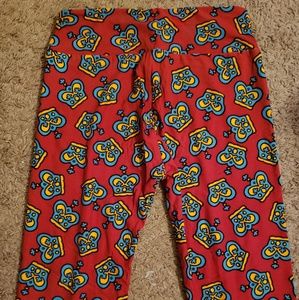 Lularoe one size crown leggings